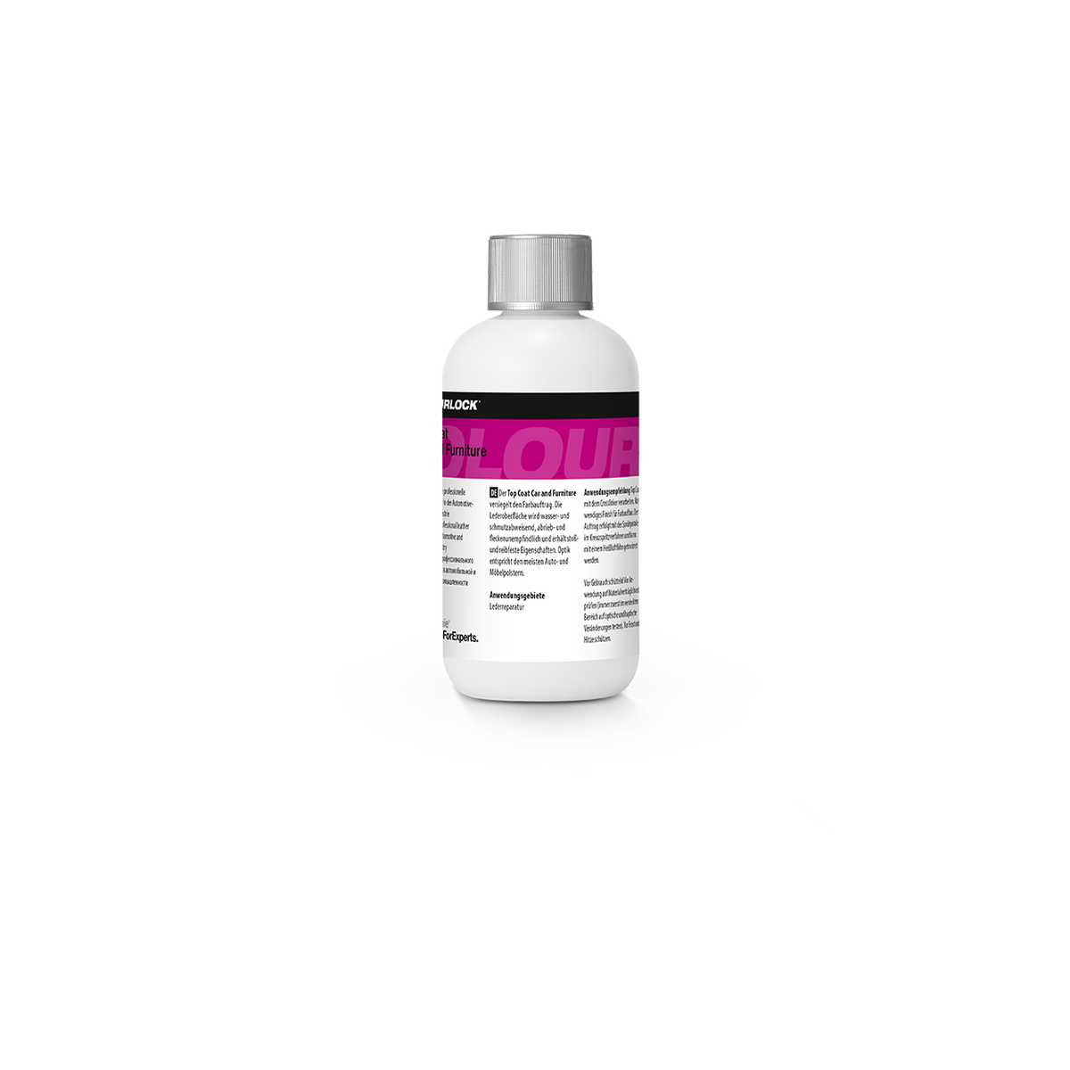 COLOURLOCK "Top Coat" (Car and Funiture) Top Coat para la reparación profesional del cuero en la industria del automóvil y del mueble