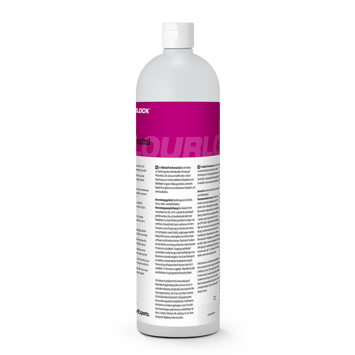 COLOURLOCK "Nubuck Fresh" (Neutral) base avivadora de color neutra para nobuk y pieles de poro abierto