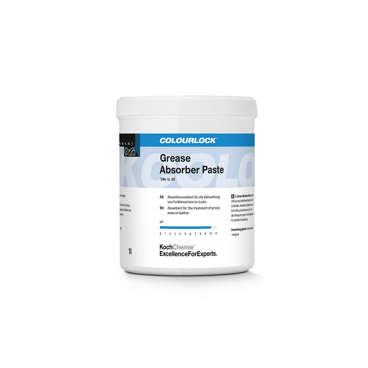 COLOURLOCK "Grease Absorber Paste" — absorbente para tratar las zonas grasas del cuero