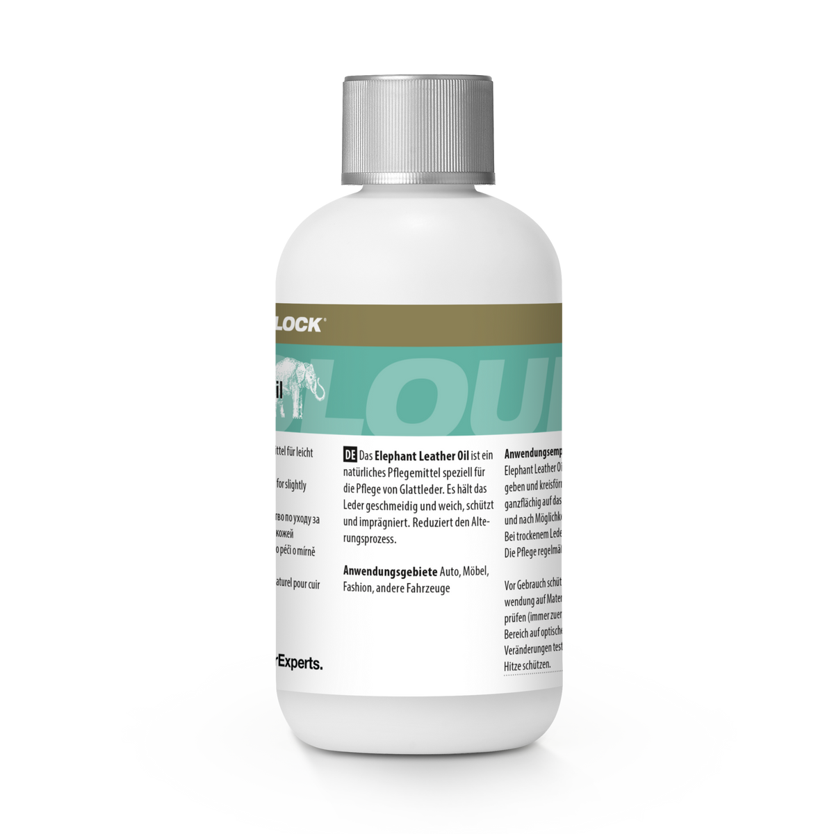COLOURLOCK "Elephant Leather Oil" Natürliches Pflegemittel für leicht verhärtetes Leder