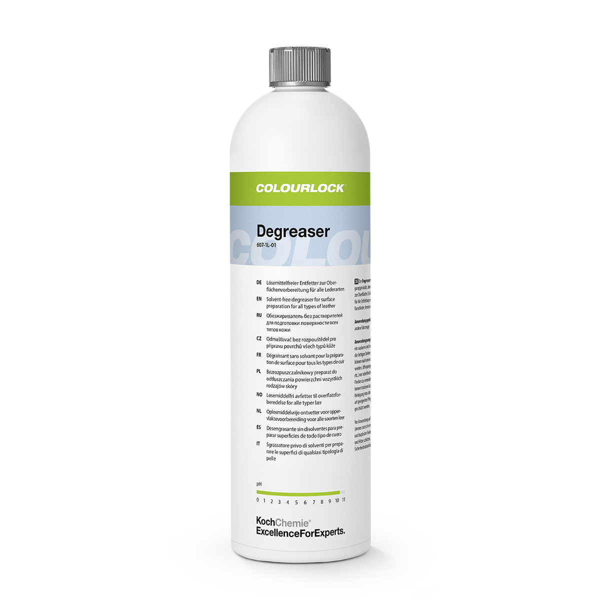 COLOURLOCK "Degreaser" Desengrasante de Piel Sin Disolventes para la Preparación de Superficie en Todos los Tipos de Piel