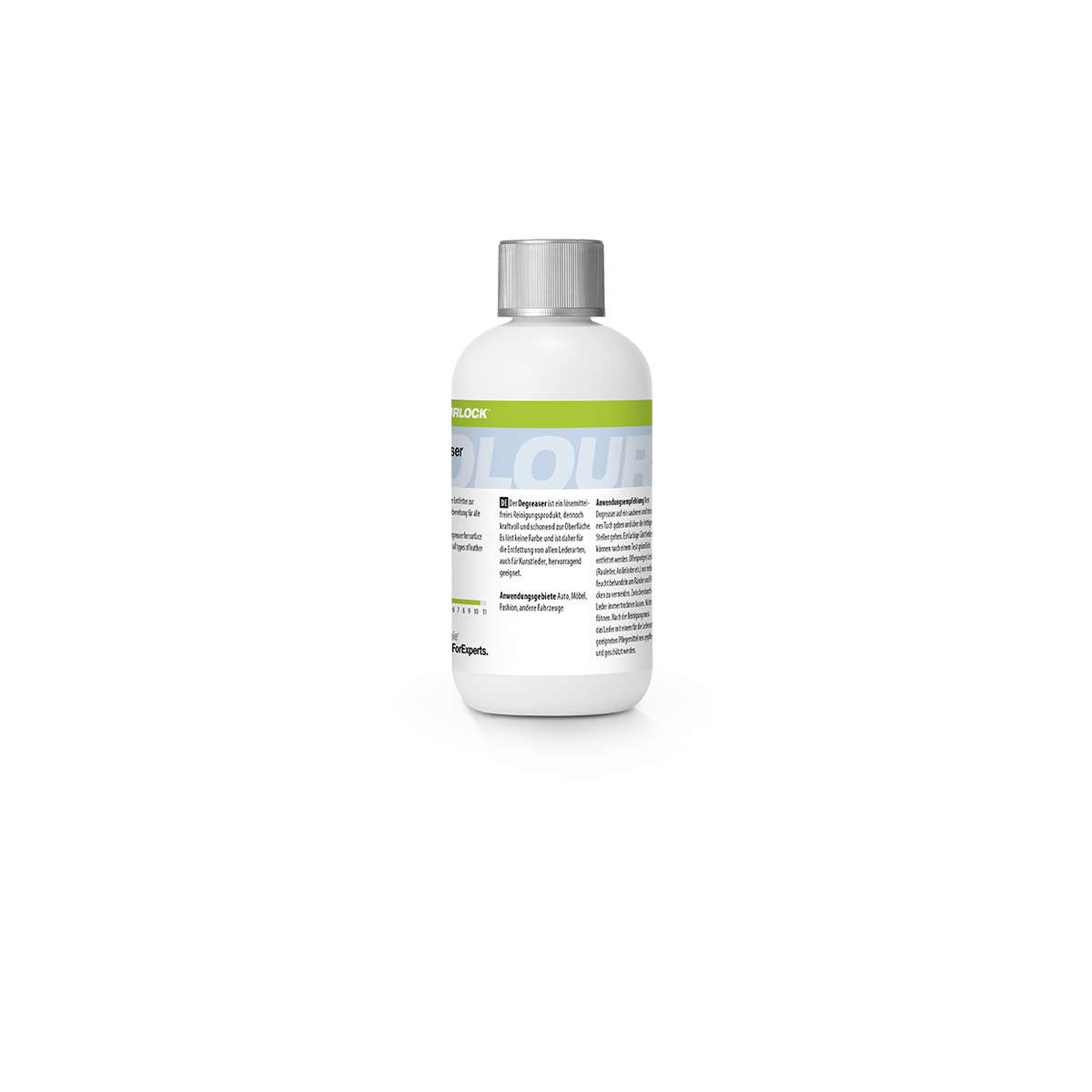 COLOURLOCK "Degreaser" Desengrasante de Piel Sin Disolventes para la Preparación de Superficie en Todos los Tipos de Piel