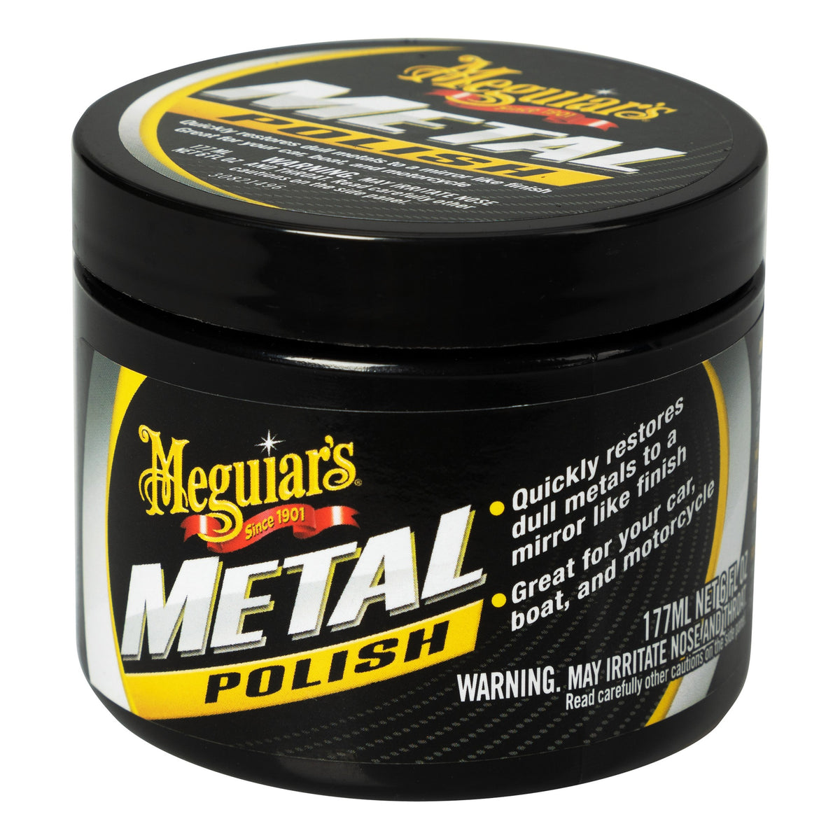 Meguiars Metal Polish Politur 6 oz (177 ml)