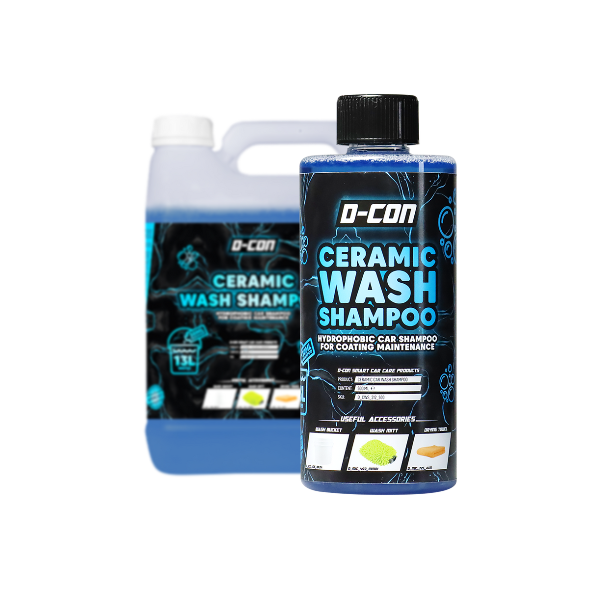 D-CON Ceramic-Wash champú de coche con sealant