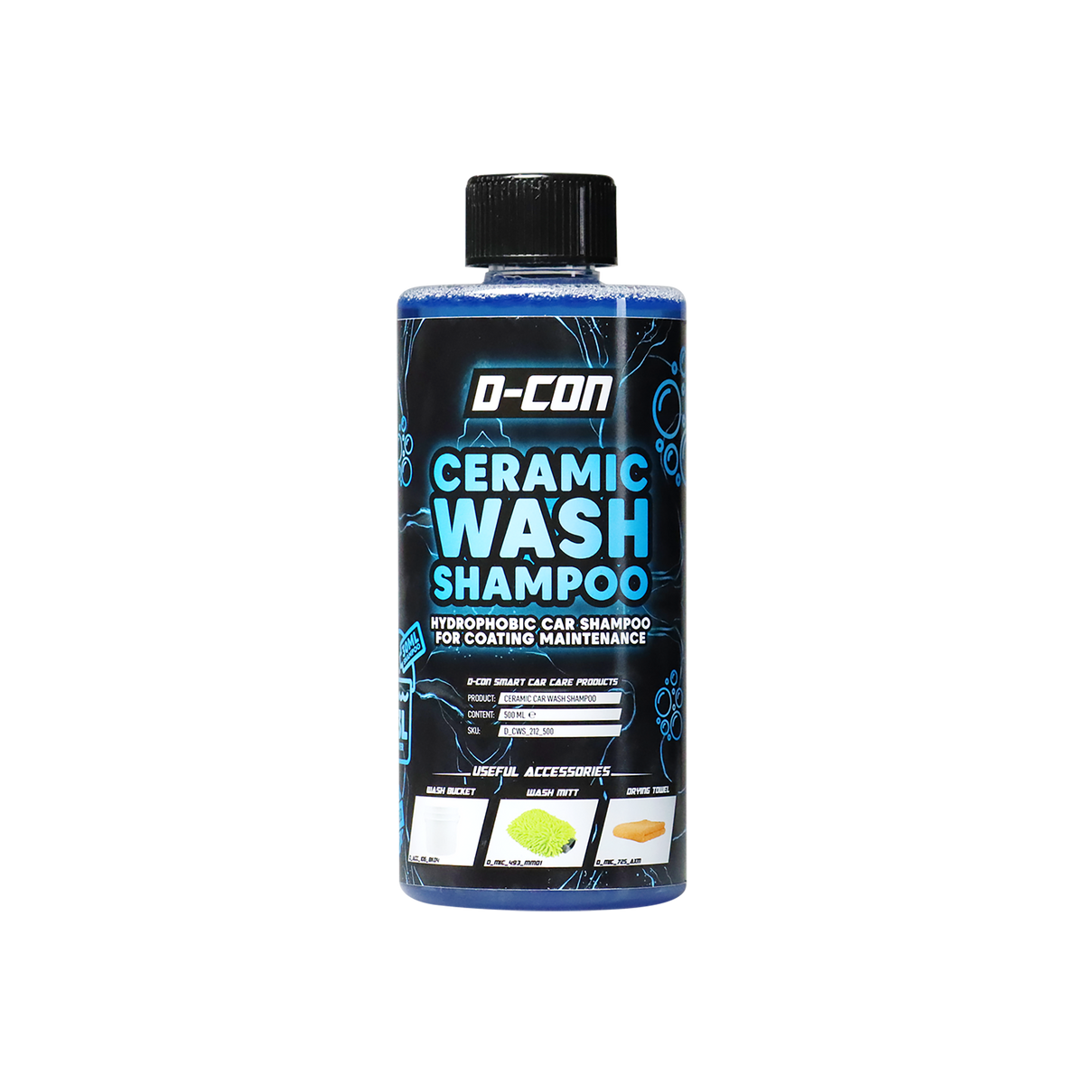 D-CON Ceramic-Wash champú de coche con sealant