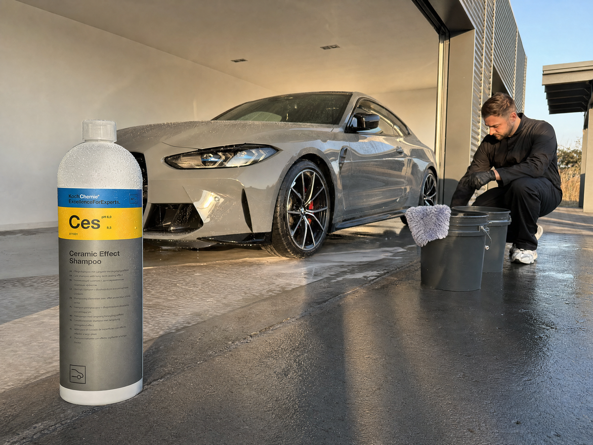 Koch-Chemie Ceramic Effect Shampoo Ces — Pflegeshampoo am BMW M4 Competition