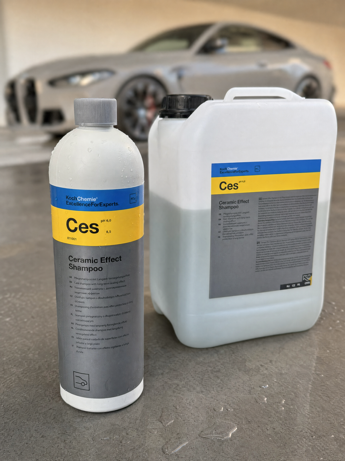 Koch-Chemie Ceramic Effect Shampoo Ces — 1 Liter und 5 Liter im Lineup