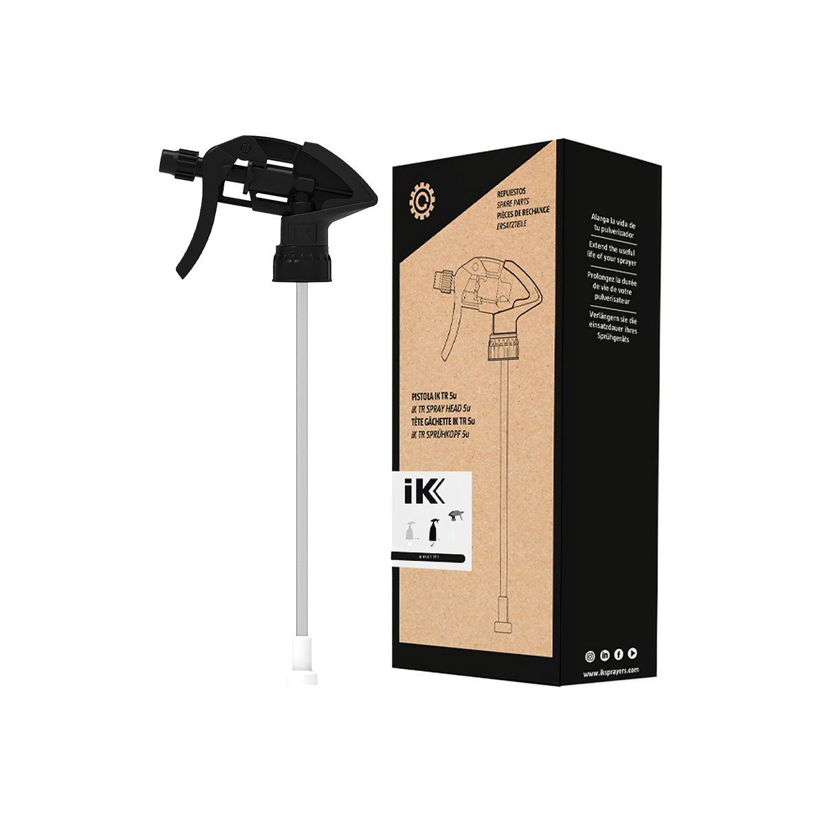 Cabezal pulverizador "iK Trigger" Multi TR 1 (28/400) CHS-3AN de Canyon