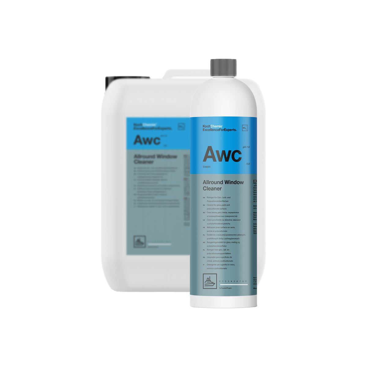 Allround Window Cleaner "Awc" limpiador para vidrio, pintura y policarbonato (línea marine)