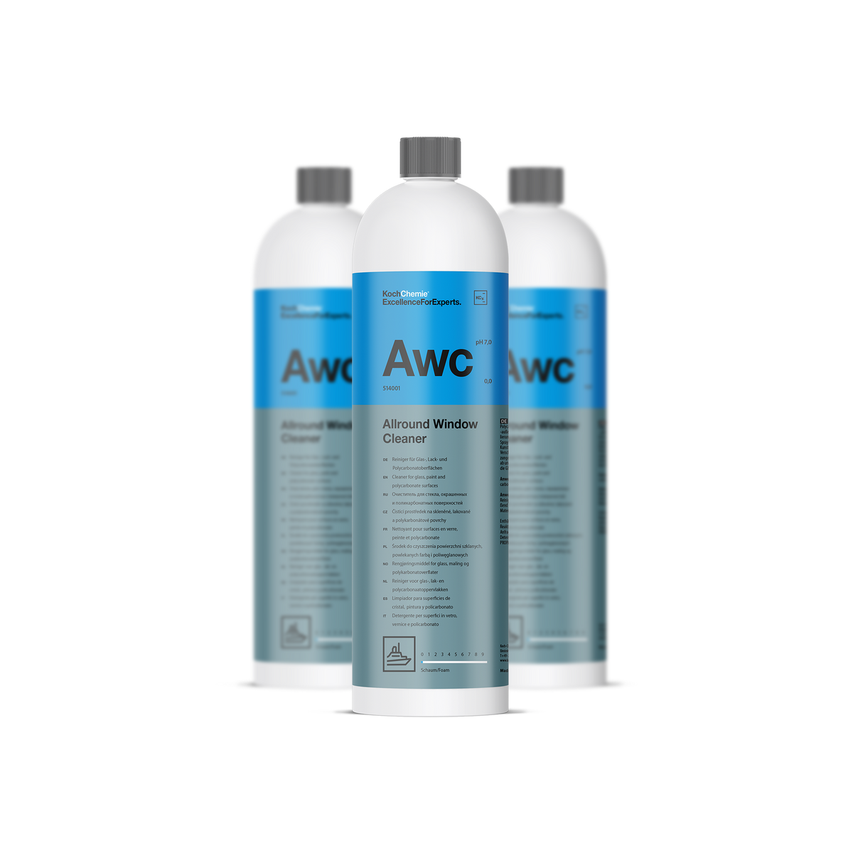 Allround Window Cleaner "Awc" limpiador para vidrio, pintura y policarbonato (línea marine)