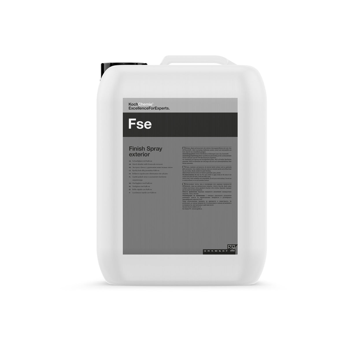 Finish Spray Exterior "Fse" Quick Detailer with Kalk-EX