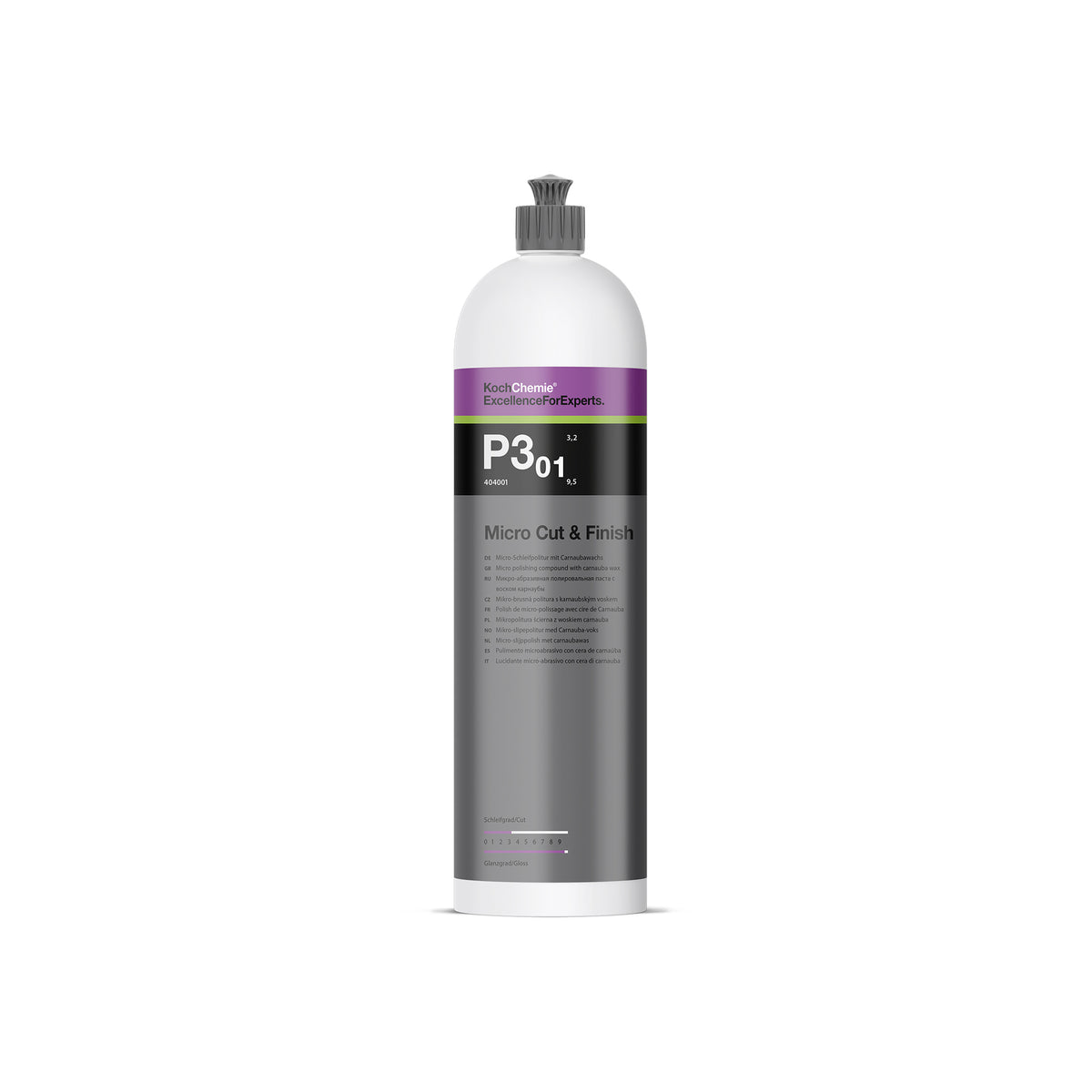 Micro Cut & Finish "P3.01" Polish de corte micro con cera de carnauba
