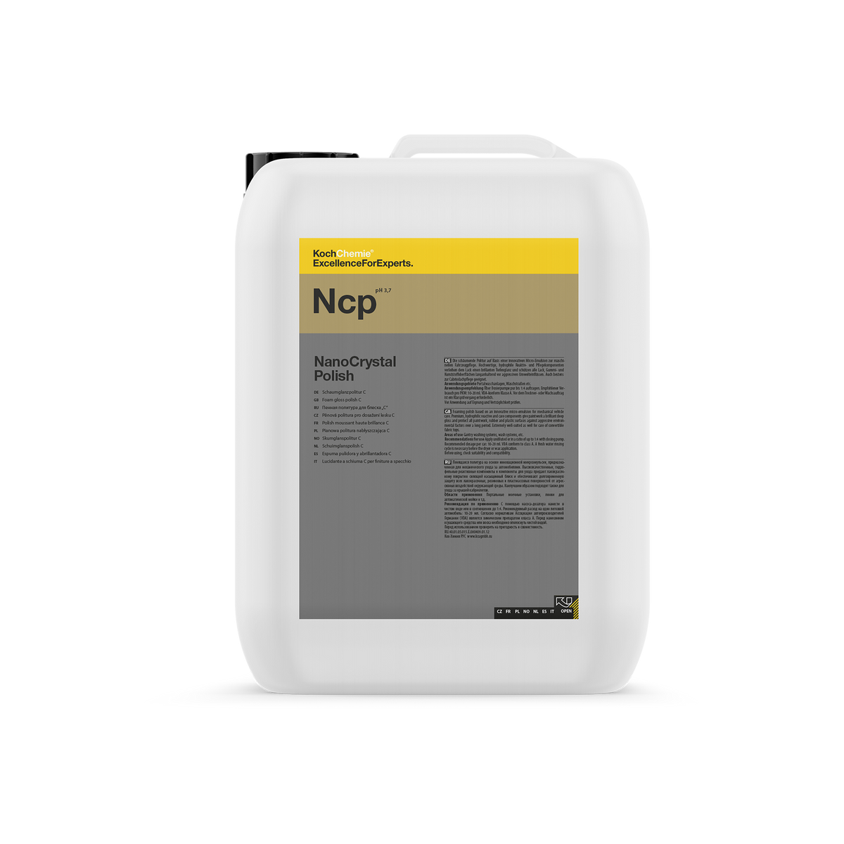 NanoCrystal Polish "Ncp" Polish abrillantador espuma C