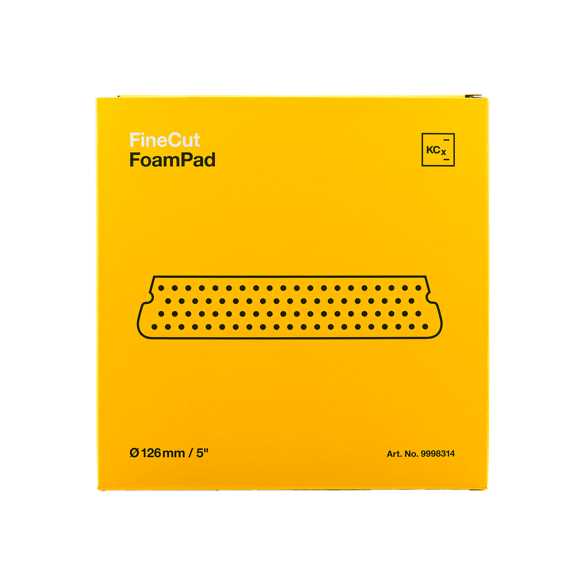 Fine Cut Foam Pad "Gelb" Middelhard Snijpad / Polijstpad (2024)