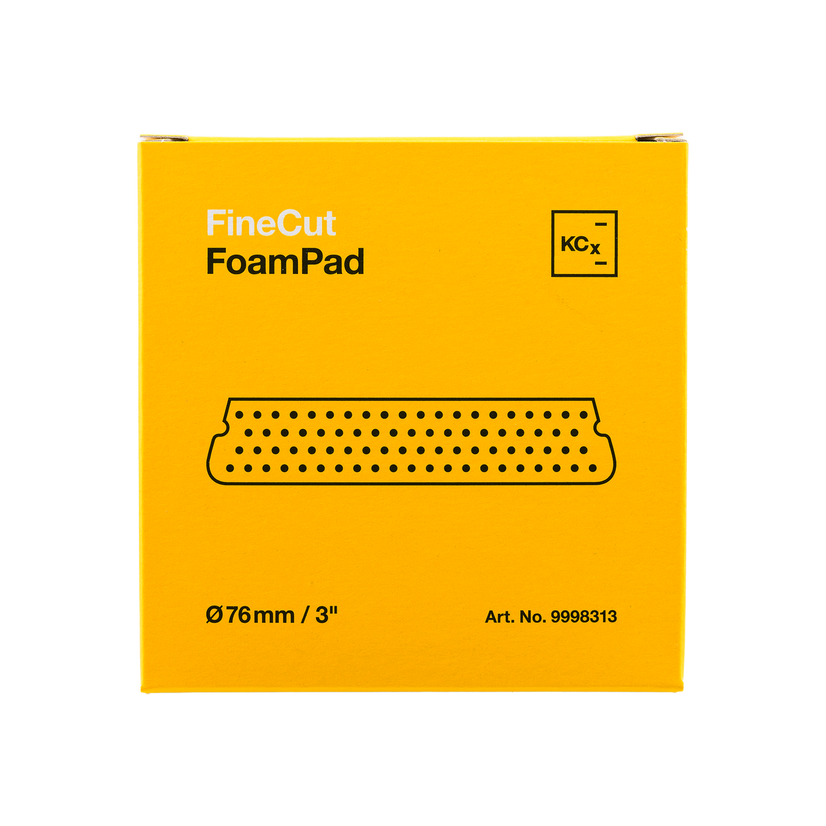 Fine Cut Foam Pad "Gelb" Middelhard Snijpad / Polijstpad (2024)