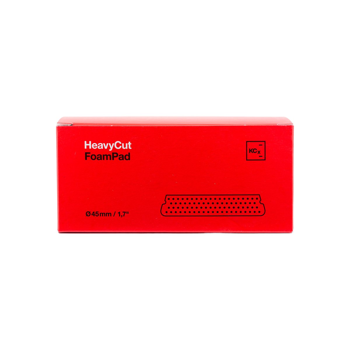 Heavy Cut Foam Pad "Rot" Abrasieve schuurspons / polijstpad (2024)