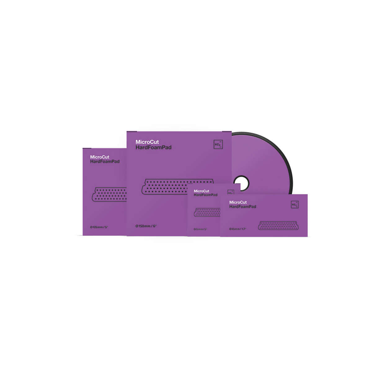 Micro Cut Hard Foam Pad "Violett" (Twardy) pad antyhologramowy / pad polerski (2024)