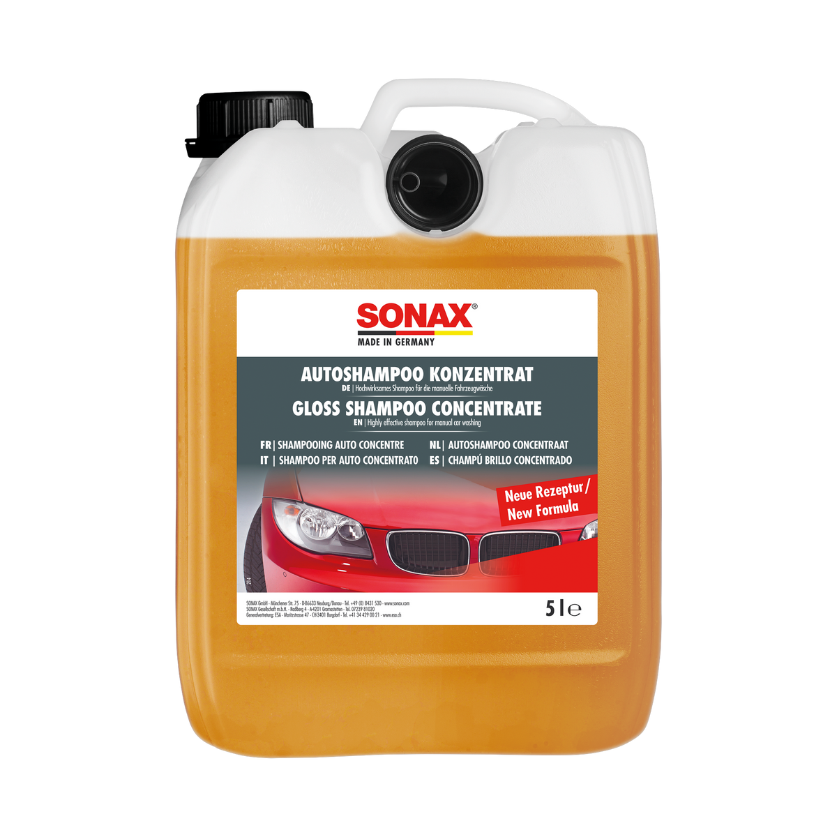 SONAX AutoShampoo Konzentrat 5 Liter