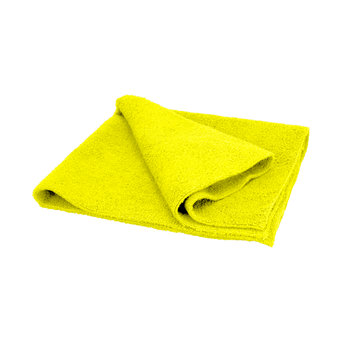 ZviZZer Microfiber Cloth “Edgeless” (300 GSM) — Mikrofasertuch Gelb / 40 × 40 cm / 1 Stück