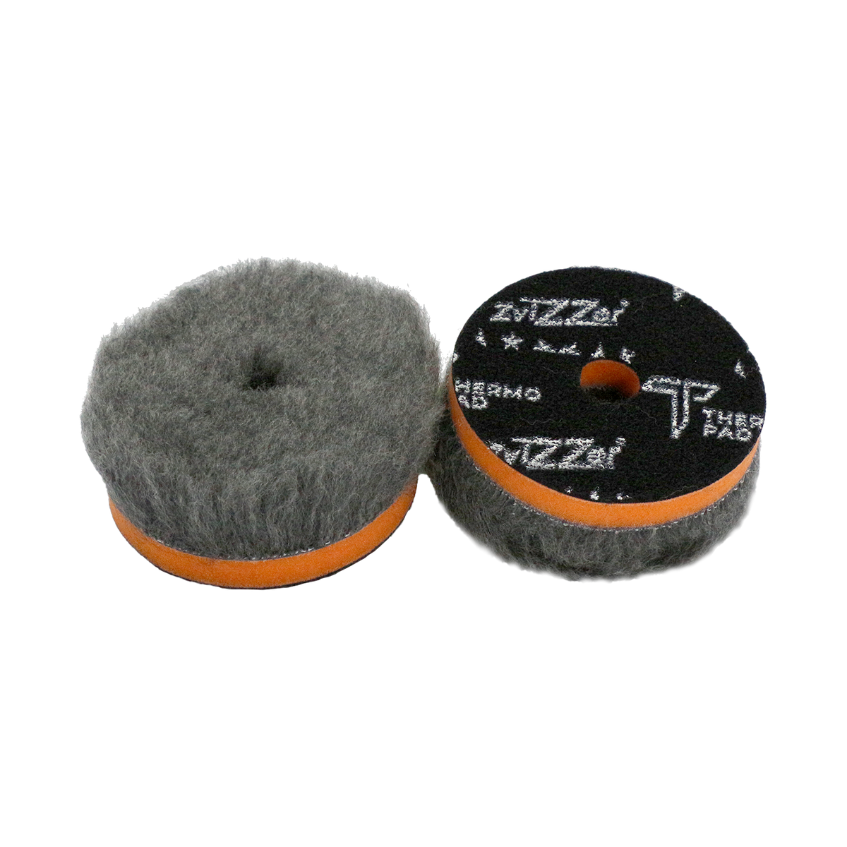 ZviZZer Thermo Nano Wool Pad (Orange) — Thermo-Wollpad Ø 80/25/80 mm / 1 Stück