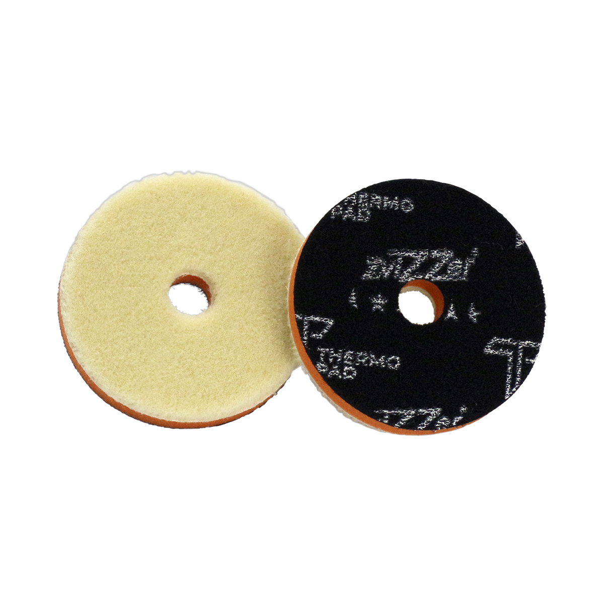 ZviZZer Thermo Velour Pad (Orange) — Thermo-Velourspad Ø 80/15/80 mm / 1 Stück