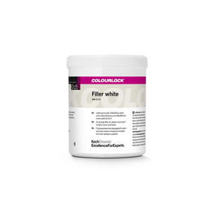 COLOURLOCK "Filler" (White) Air-drying filler for elastic coverage of surface cracks and holes