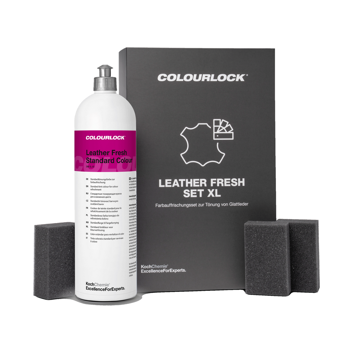 COLOURLOCK "Leather Care Sets" (Aston Martin) — Pflege & Reparatur Sets für Aston Martin — Set XL