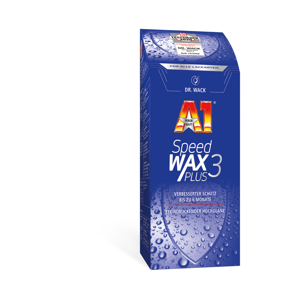 A1 "Speed Wax Plus 3" Sprühwachs — Dr. Wack 250 ml