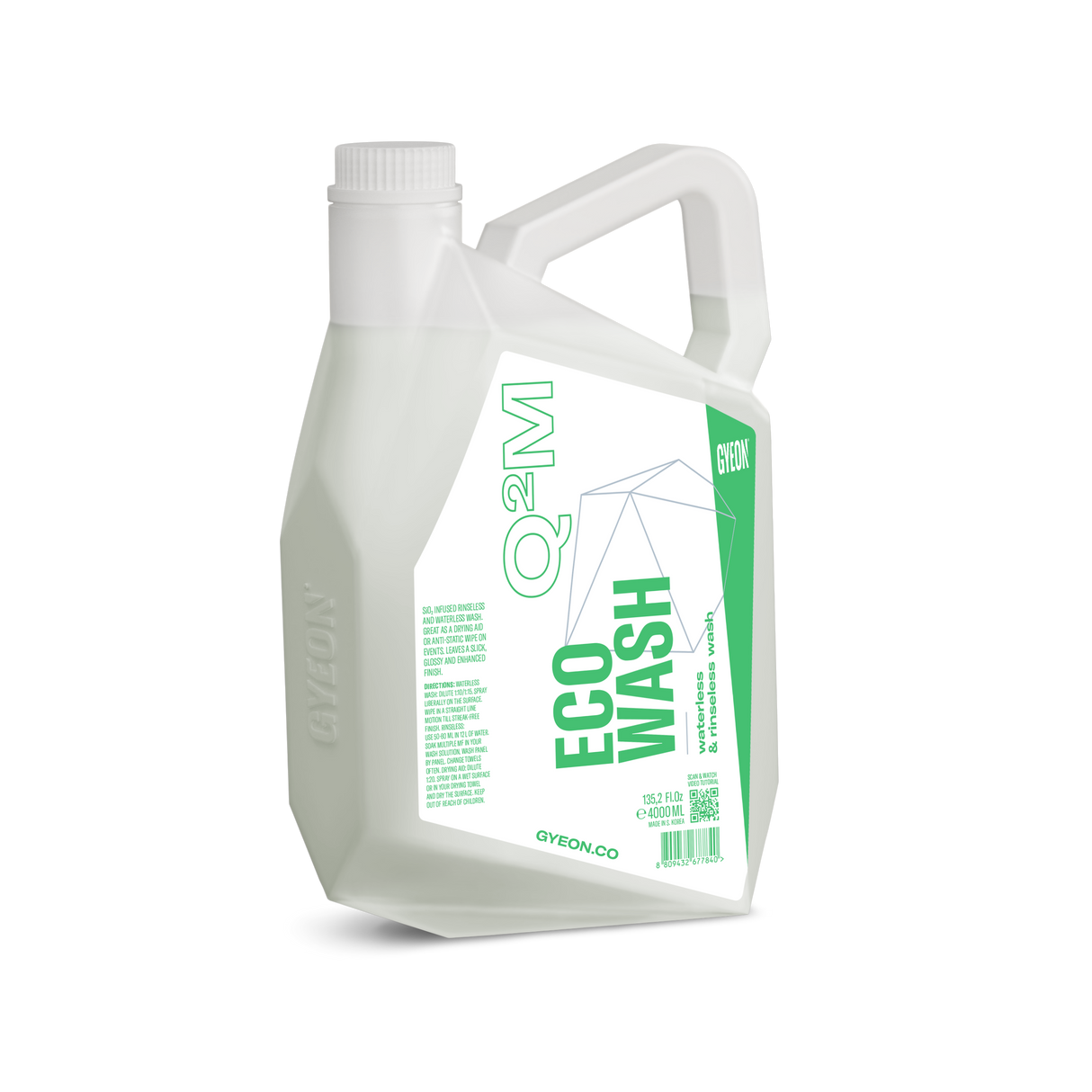 GYEON Q²M ECOWash — Rinseless Wash / Trockenwäsche