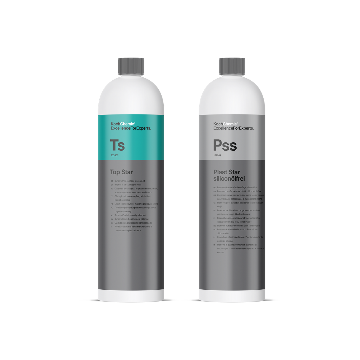 Plastic Care Set with Top Star "Ts" and Plast Star "Pss" (Interior+Exterior)