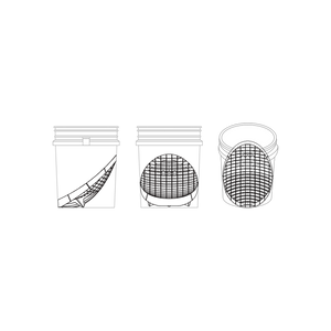 LoadOut® Bucket Set "Car-Detailing" (emmer + deksel + Grid-Guard)