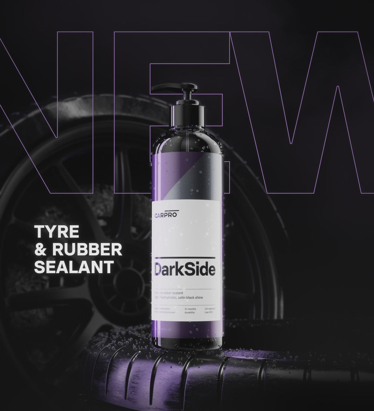 "DarkSide" Tyre & Rubber Sealant — Pielęgnacja opon
