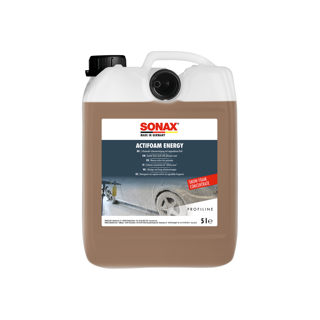 SONAX PROFILINE ActiFoam Energy Reinigungsschaum 5 Liter