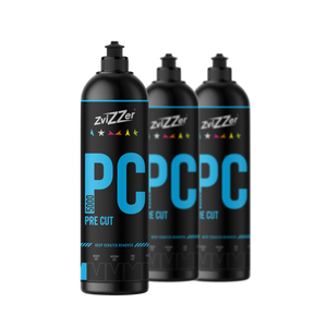 ZviZZer PC 5000 "Pre Cut" (Blau) — Schleifpolitur 750 ml / 3er-Set